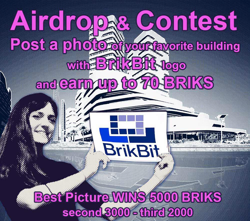 BrikBit's tweet photo. #BrikBit #AIRDROP - CONTEST
INFO
🎁 we will AIRDROP 250K BRIK
💰Up to 70 #BRIK (~$9 depending on ETH rate)
https://t.co/L98TWl03J7
If you submit an original photo, you can even win 5000 BRIK
#CryptoAirdrops #AirdropAlert #Airdropalertcom #AirdropsMob #airdroptopp #freetokens https://t.co/gPfVE6QrEp