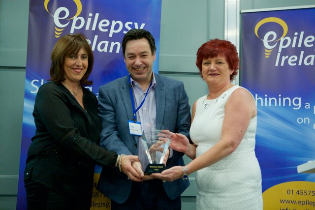 epilepsyireland's tweet photo. A huge thank you to all who attended our National Conference last Saturday. Thanks also to all our fantastic speakers, who included @donnakennedycom and @gastaut.
Well done to our 'Volunteer Of The Year' Award winners: Mags Cummins, Una Long and @earleymark. #ENC2018 https://t.co/SgLRaYEVM6