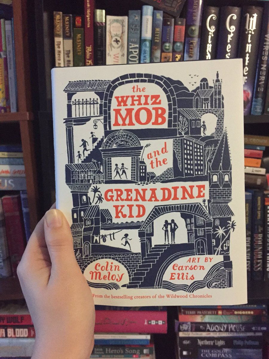 hanabananareads's tweet photo. Day 2! I’m on to The Whiz Mob and the Grenadine Kid next. I LOVED Wildwood and don’t think it was the right time when I read this one. It happens! I’m hoping to fall in love this time. #MGbooktober #kidlit https://t.co/vJSIhhYfUH
