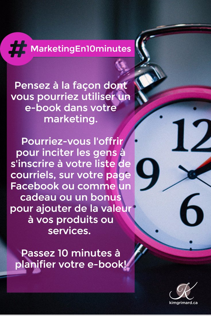 kimgrimard's tweet photo. #MarketingEn10minutes https://t.co/5fssrClBMW