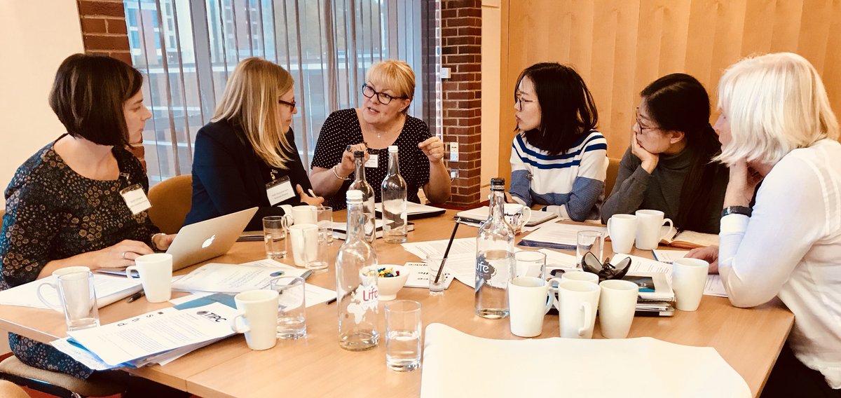 TIPConsortium's tweet photo. World Cafe for #TIPC on Experimental Policy Engagement approaches. How would you do it? #MembersEngagementWeek #TIPC2018Conf https://t.co/dusFVZ3yQu