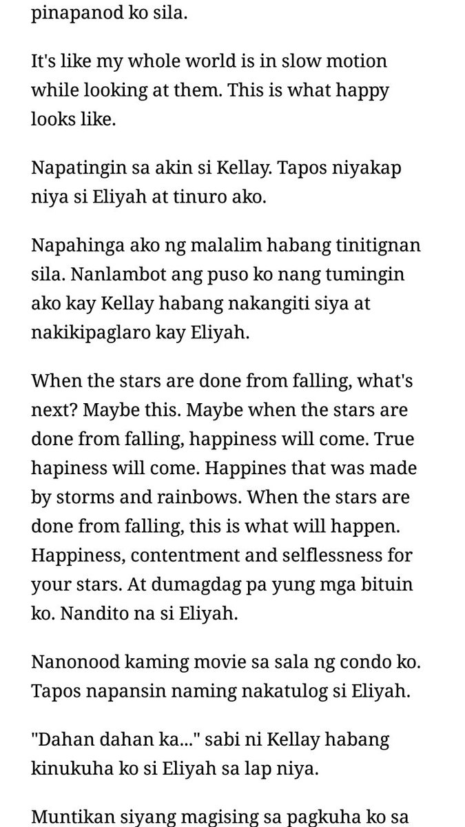 - WHEN THE STARS ARE DONE FROM FALLING - LAST CHAPTER and when the stars fall, maybe this is what will happen next. #PushAwardsDonkiss