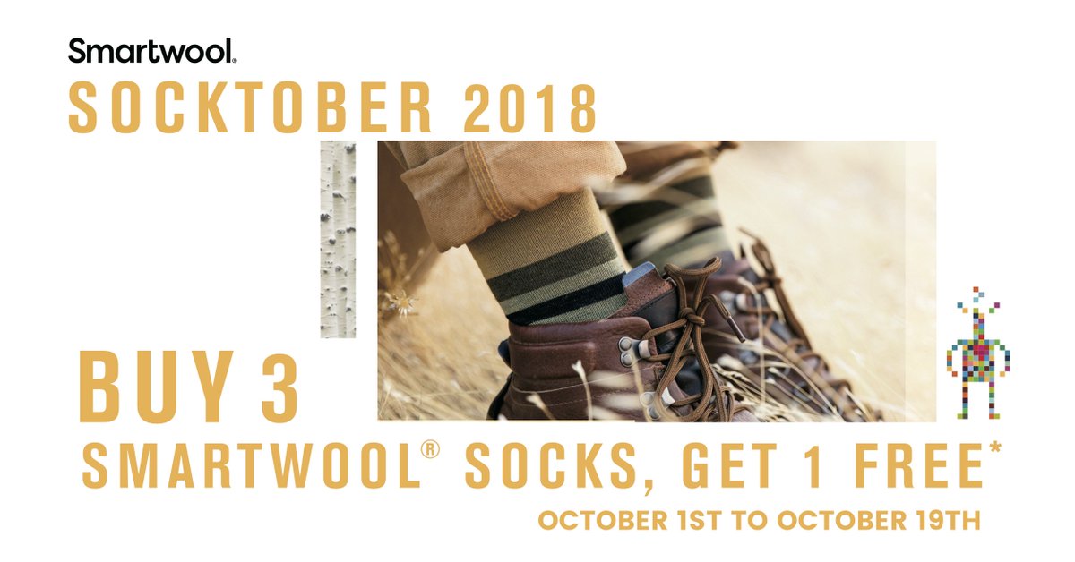 AdventureGuide_'s tweet photo. Socktober Smartwool Sale has begun! Stock up on @Smartwool socks for the cold fall weather. #smartwool #smartwoolsocks #coldweathersocks #comfortablesocks #warmfeet #comfortablefeet #smartwoolsocksale #socksale #kwawesome https://t.co/dXk2WuJlO6