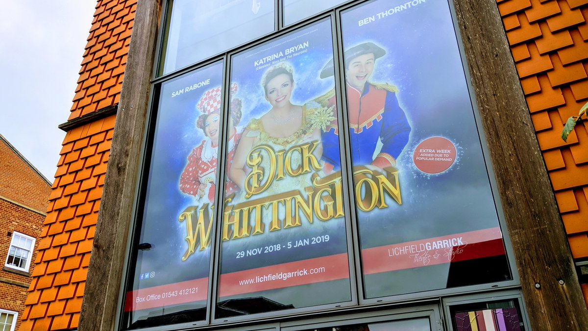 The_Garrick's tweet photo. It's beginning to look a lot like Christmas....

Our Dick Whittington #GarrickPanto window graphics are up!

#NotLongTilPanto https://t.co/LxCoxhXHFC