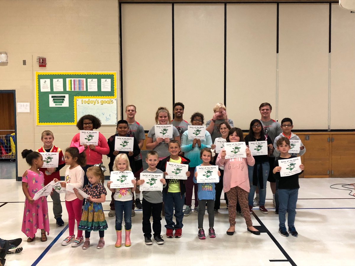 Thanks ⁦<a href="/WHS_WarriorFB/">Omaha Westside Warrior Football</a>⁩ players for talking to students ⁦<a href="/Westgate66/">Westgate 66</a>⁩ about having pride in their school, doing the right thing, and working hard!