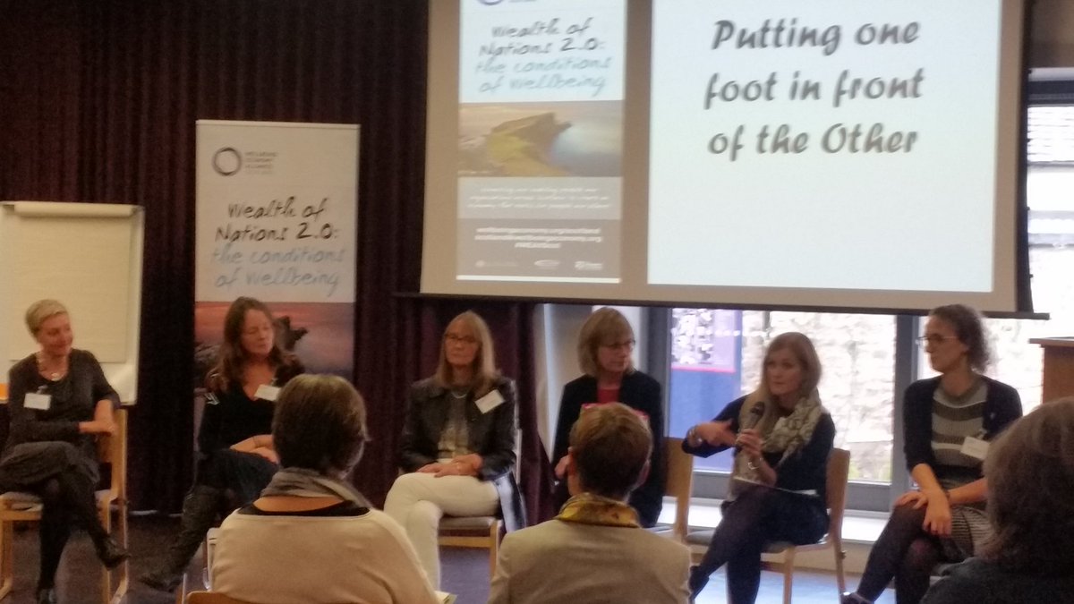 Will women lead the #wellbeingeconomy ? An impatient #allfemale panel wants action now #WEAllScot #measuringwhatmatters  #inspiration #ayewecan