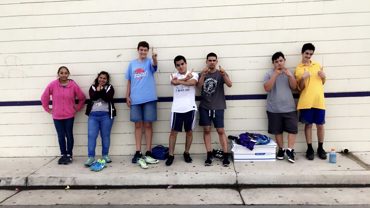 FHSUnified's tweet photo. Our unified athletes just finished practice and are ready for their unified soccer game tomorrow vs. Sunnyside @ Sunnyside at 3pm! Let’s go Warriors 💜 @fresno_warriors @Laettner_FHS @NeKaup @FUSDAthletics https://t.co/gqhIWPuGad