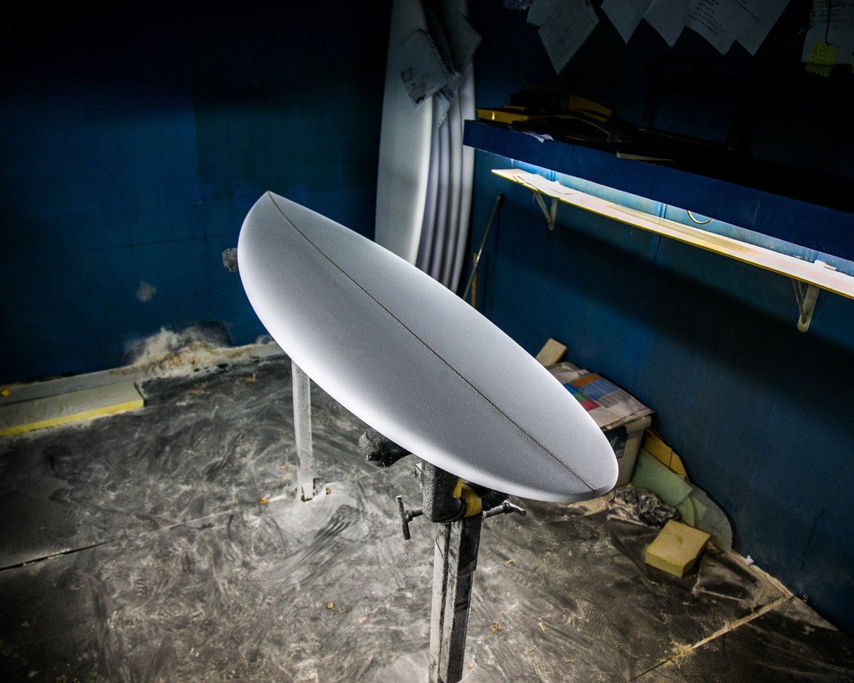 There is something sexy about a board being shaped // 📸Joey Griffiths