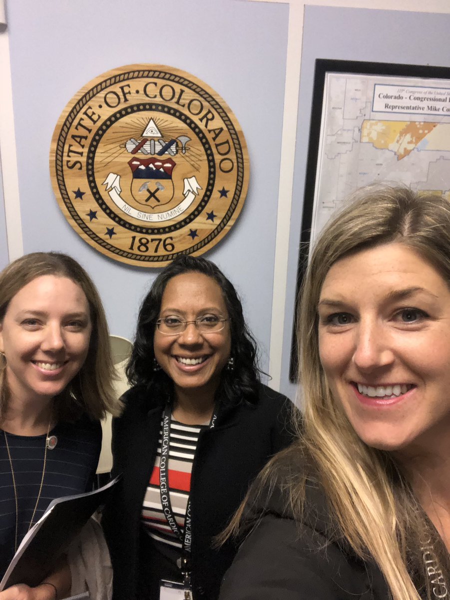jolinhonas's tweet photo. Colorado rocked their hill visits! 6 congressman in 5 hours.  Want to know what we advocated for ......YOU. @ColoradoACC  #acccvt  @acccvt #ACClegConf https://t.co/DOd8BM5twA