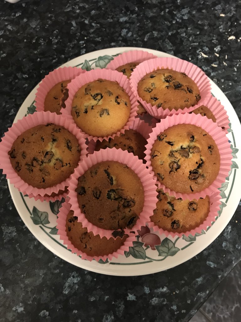 whitleyjen's tweet photo. Not at all #GBBO worthy but tonight I am sad and missing my Grandma so I have made some of the currant buns she’s made for me since I was a child ❤️ #tasty #currantbuns #fave #imissmygrandma #nomnomnom https://t.co/RKYf9isMiL