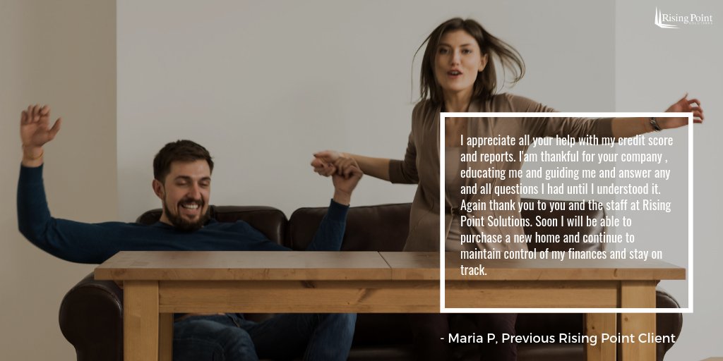 TheRisingPoint's tweet photo. Credit Education....the foundation of our program. Making sure our clients understand their credit report and how it works is just as important to us as the repair process. #crediteducation #testimonialtuesday #risingpointsolutions  #creditrepair #fixmycredit #creditproblems https://t.co/rHTfYMisfz