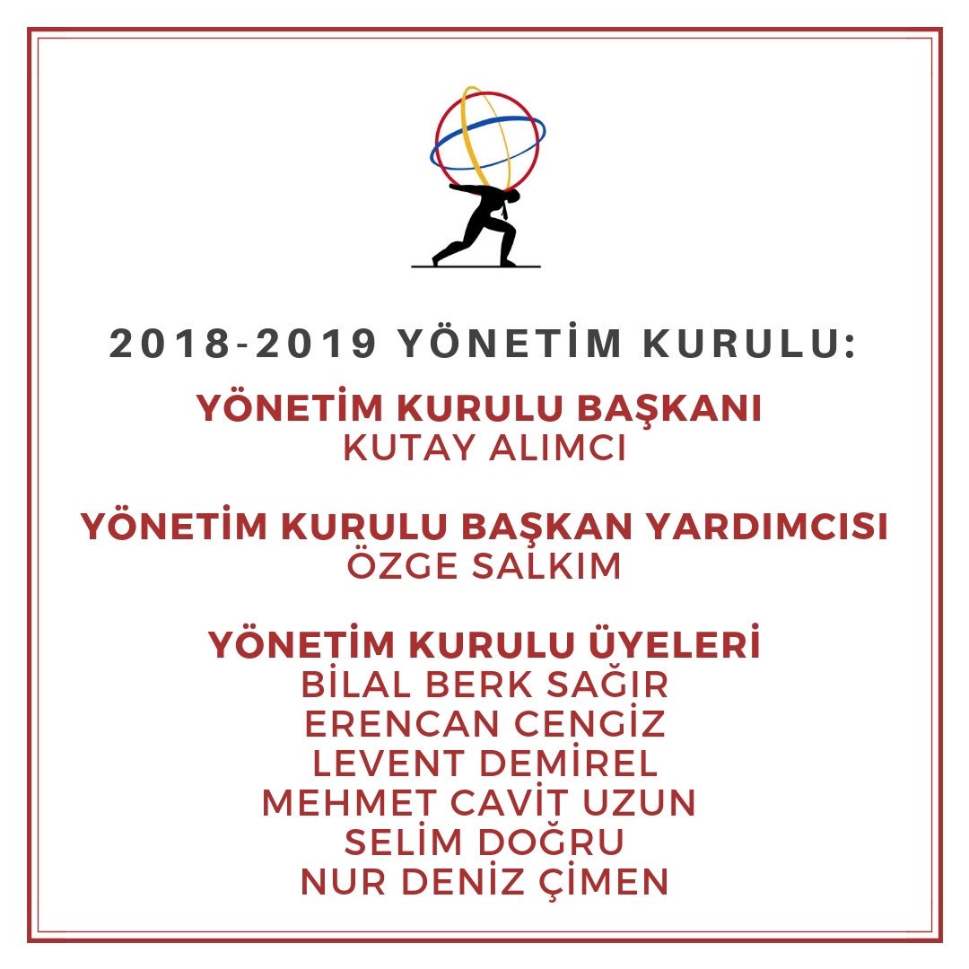 Uluslararası Girişimcilik Topluluğu olarak 2018-2019 eğitim yılında yeni yönetim kurulumuzla geleneksel girişimcilik günlerini devam ettirmek ve etkinliklerimize yenilerini katmak için çalışmalara başladık. Hepinizi aramızda görmekten mutluluk duyarız !