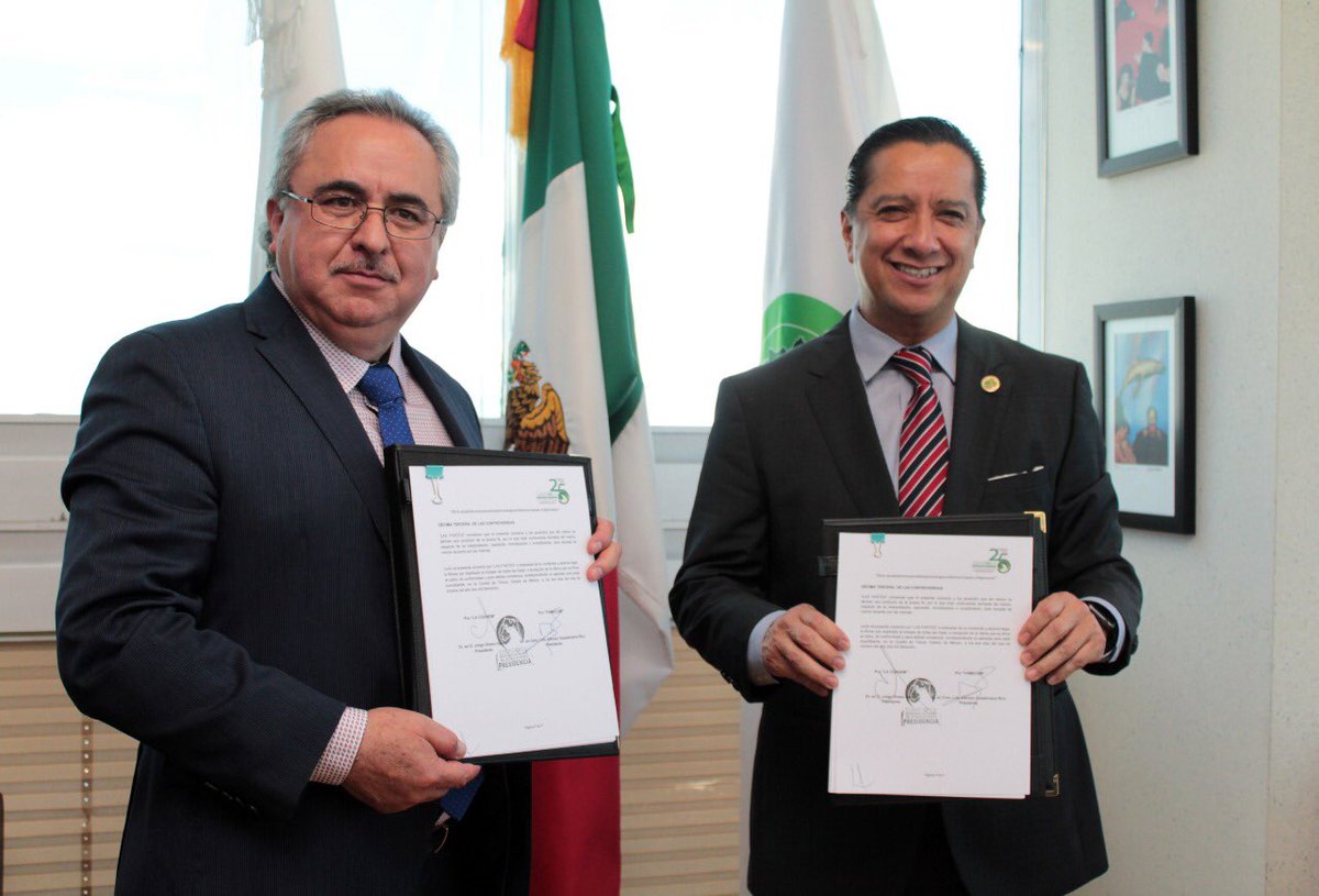 JorgeOlveraG's tweet photo. Esta tarde firmé un Convenio General de Colaboración científica, académica y cultural con el Dr. @GuadarramaRico, Presidente de @redfamecom; con el objetivo de realizar conjuntamente investigaciones académicas, actividades y proyectos en materias de interés común. #DDHH https://t.co/Oo3tQQq79V