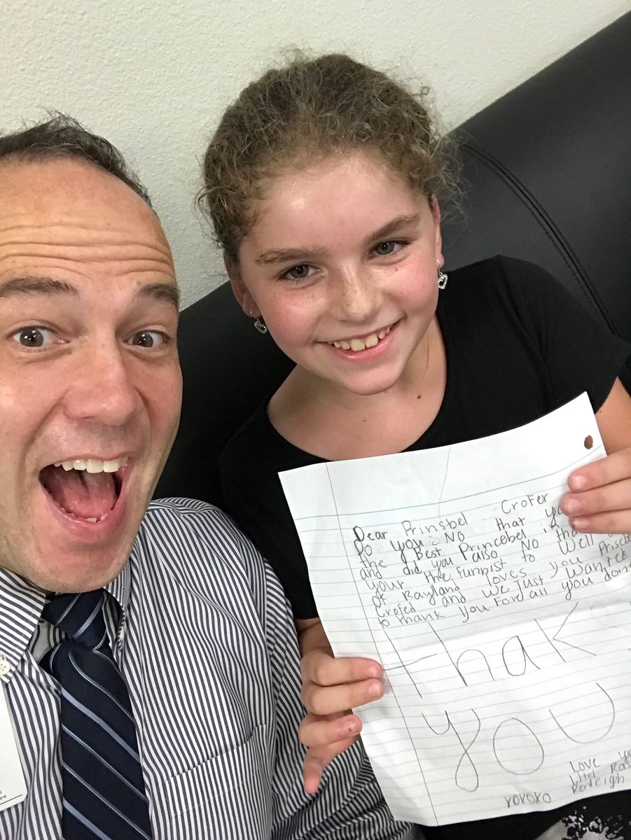 steve_principal's tweet photo. TY for the letter! It made this #ReaganRays day! #Culture #MyLittleRascal https://t.co/ntFhTcRAwD
