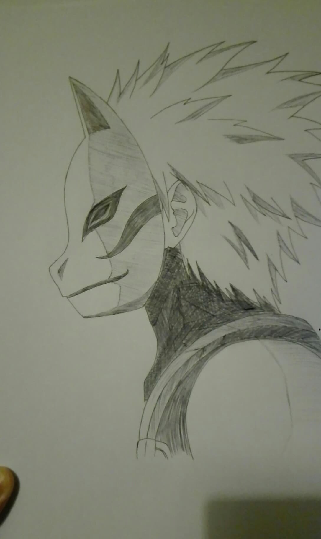 HOW TO DRAW KAKASHI ANBU - NARUTO 