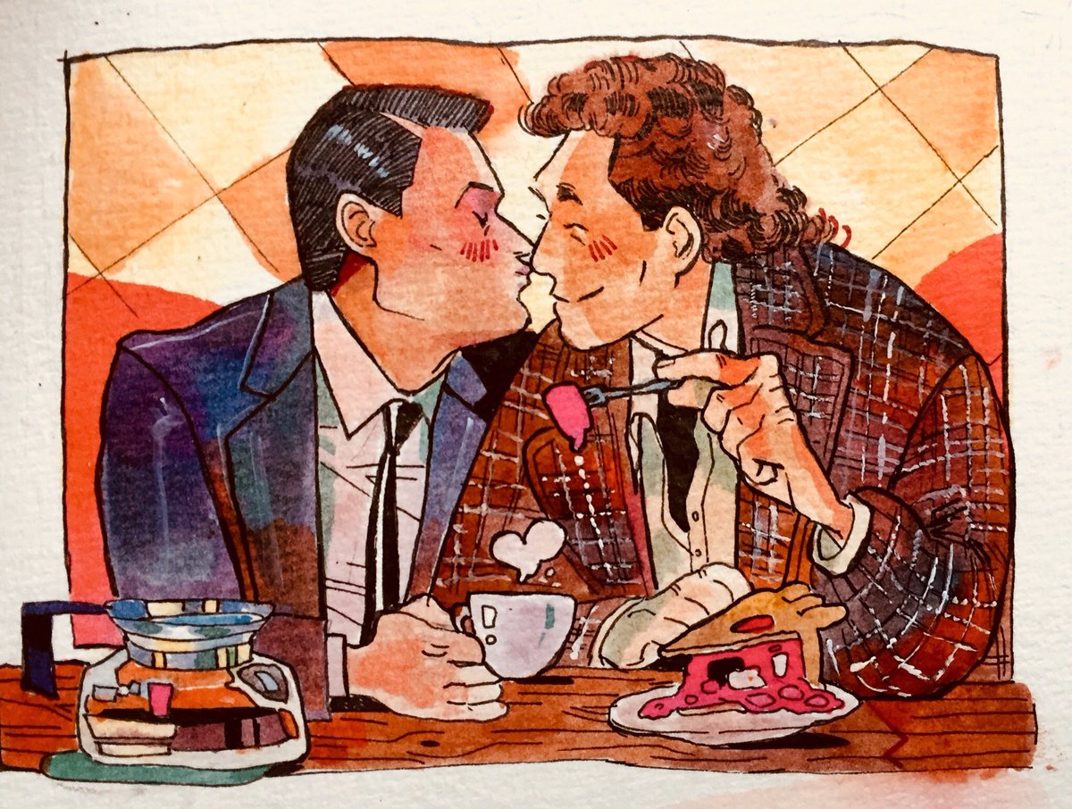 twin peaks is a show about a big shot twink moving to the small town and being seduced by local cowboys, yes?