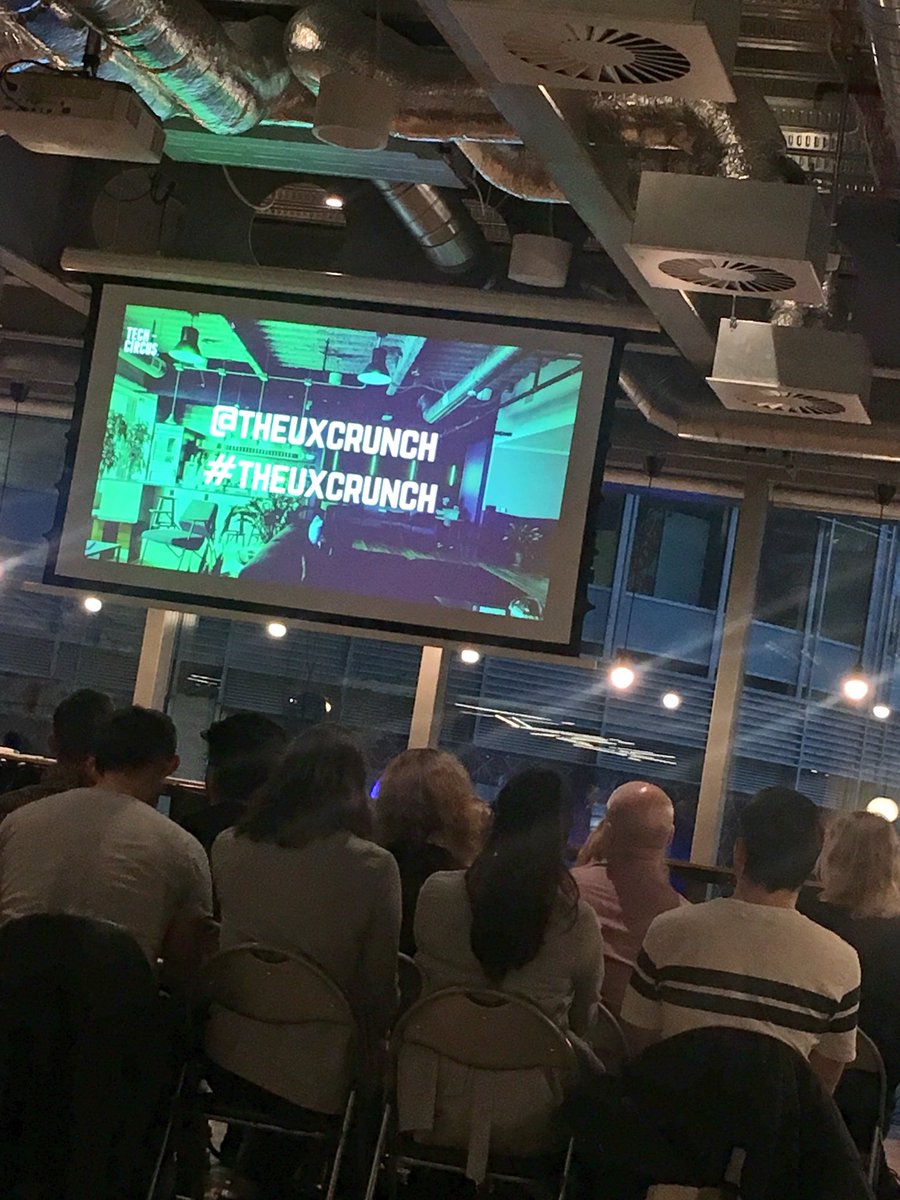 Talks tonight <a href="/theuxcrunch/">UX Crunch by Tech Circus</a> in Manchester from @kbradshawjones and @JakeKraweckyj were great! Gained some valuable insights on writing for UX, about their processes and approaches #ux #uxcopywriter #uxdesign #uxresearch #research #uxwriting #users #webdesign #uxcrunch #theuxcrunch