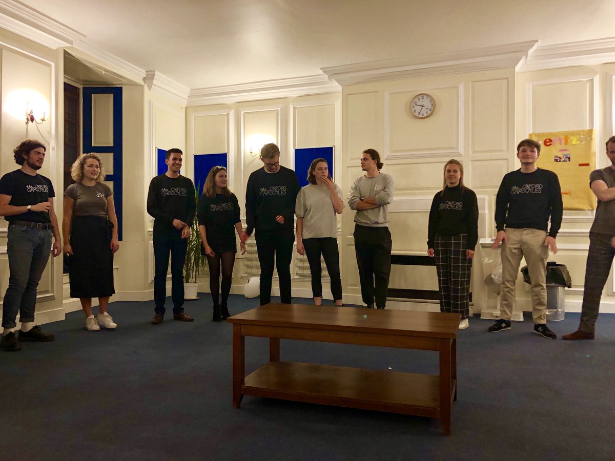 We’re lucky enough to have <a href="/oxfordgargoyles/">The Oxford Gargoyles</a> in our JCR tonight!