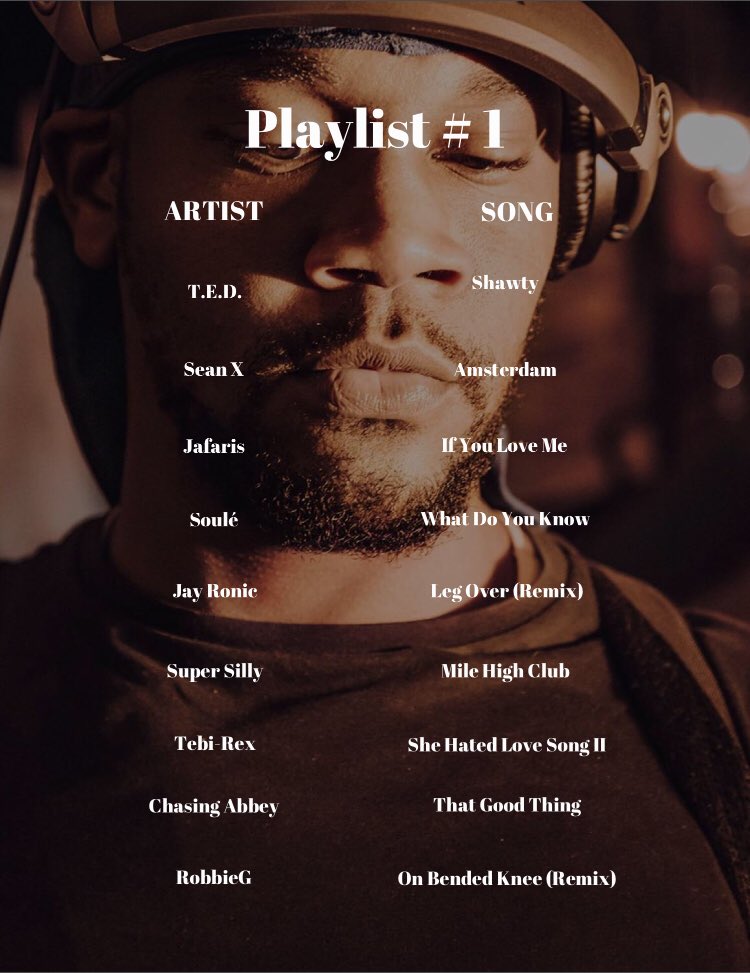 DJ GEO gives not 1, not 2, but 3 playlists of his month! Here’s the all Irish playlist. Check out the rest in ISSUE6

Full read here: slightmotif.com/mag/2018/9/29/…