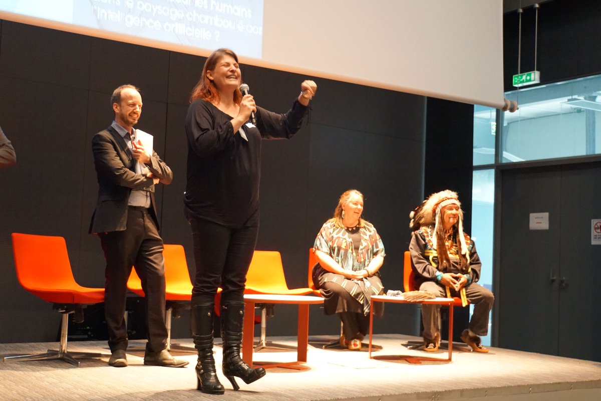 andre1gp's tweet photo. The @impactia_org #ArtificialIntelligence workshop 2nd october 2018 @CampusBiotech! 🤖 #AI #AIExpertDays #ArtificialIntelligenceImpact https://t.co/WHDYTVDCHh
