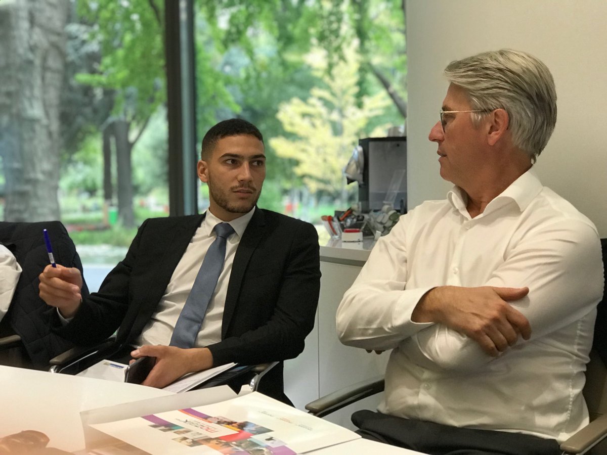 Riches échanges entre notre #CEO1Month <a href="/AmaraissaO/">Amar-Aïssa</a> et <a href="/bernardgainnier/">Bernard Gainnier</a> 💯👌#AmarAissaC1M #PwC