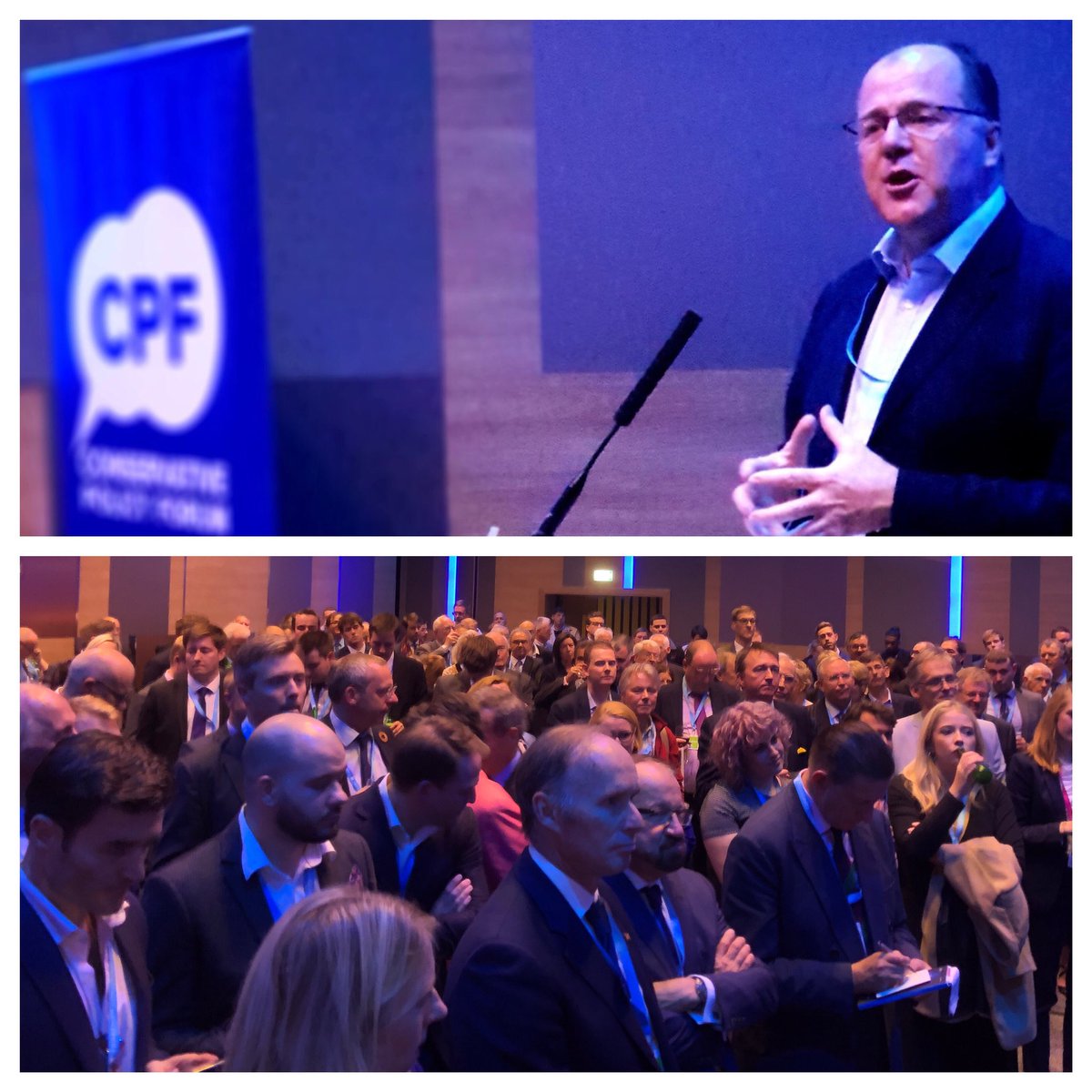 MPGeorgeFreeman's tweet image. Your country needs you 👈 🇬🇧. “We are engaged in a historic battle of ideas. This is our chance to shape a #NewGeneration #BeyondBrexit programme of #Renewal to keep out the resurgent Left.” A privilege to lead a resurgent @ConservativePF Policy Forum #CPC18 #CPF into battle: