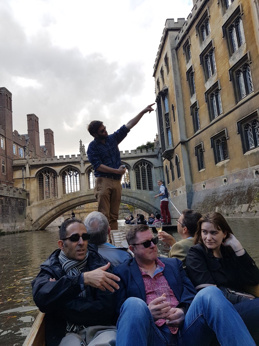 sbhteam's tweet photo. A well deserved day out in Cambridge for the @sbhteam staff @letsgopunting @Varsity_Hotel @SixCambridge https://t.co/k9dLHHONLr