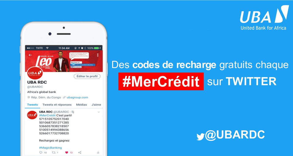UBARDC's tweet photo. Ne ratez pas !!! Le rendez-vous de chaque #MerCredit sur notre compte TWITTER... Abonnez-vous pour être alerté en premier 😋

Soyez le plus rapide !!! https://t.co/u36OhKk4wp