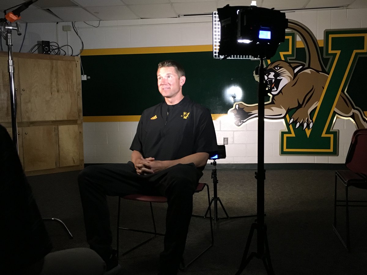 The <a href="/AmericaEast/">America East</a> caught up with <a href="/cfeifs/">Chris Feifs</a> and a pair of #VCats earlier today! #ThisIsVermont #AEMLAX