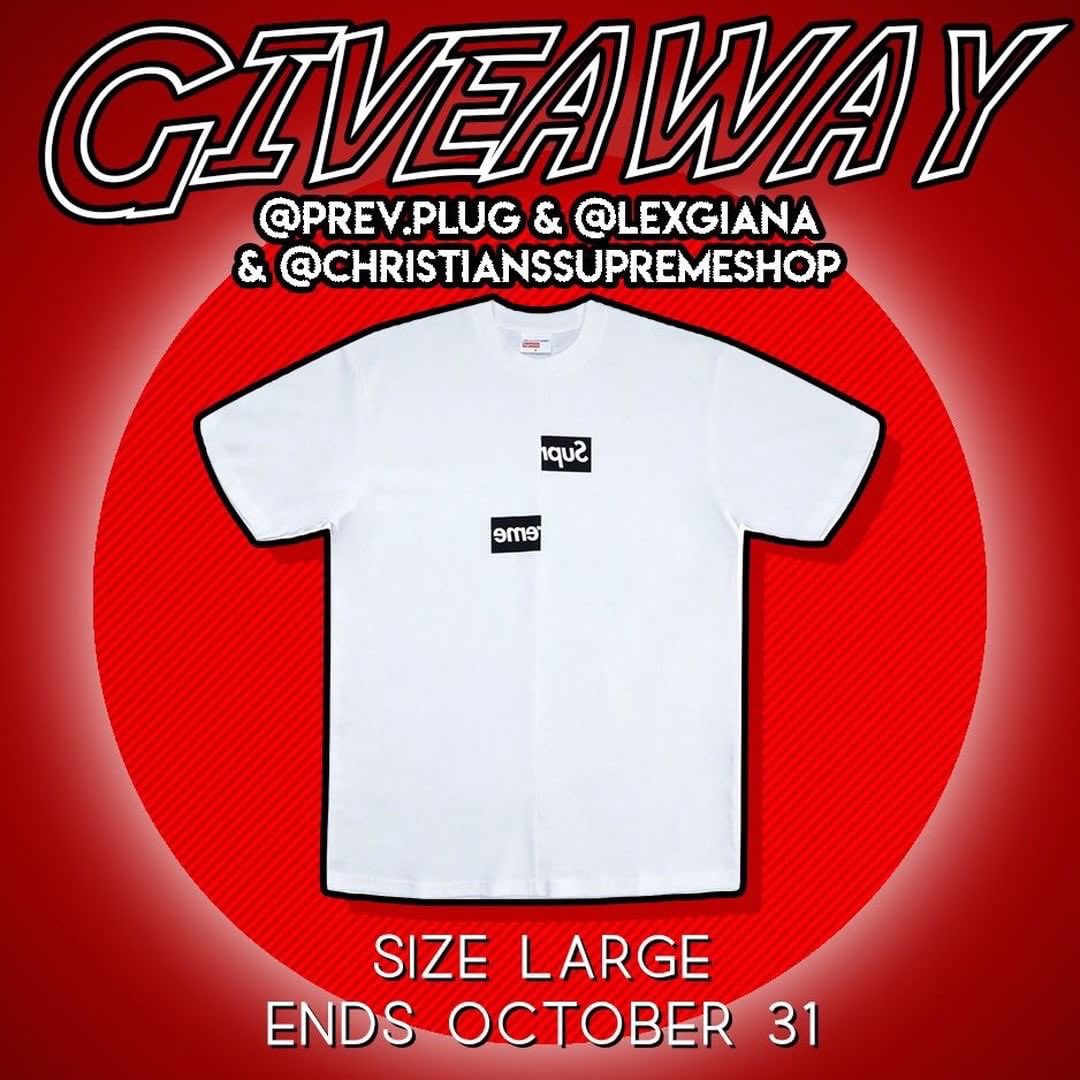 learningjpegs's tweet photo. Go enter a FREE GIVEAWAY!!! #supreme #giveaway #supremegiveaway #freesupreme https://t.co/Yc5W1X6Wnn