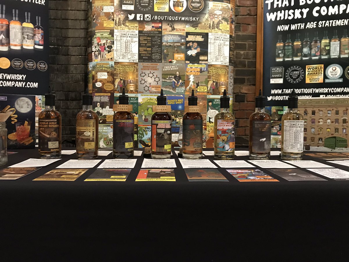 If you are heading to <a href="/TheWhiskyLounge/">The Whisky Lounge</a> York this weekend then be sure to call at the <a href="/BoutiqueyWhisky/">That Boutique-y Whisky Company</a> stand for dram or 3..