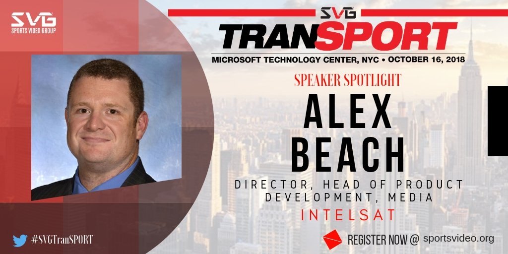 sportsvideo's tweet image. .@INTELSAT's Alex Beach handles the ideation, product definition, and development of Intelsat’s media-managed solutions and services. 

Join Alex and others in the industry at SVG's TranSPORT conference in NYC!

bit.ly/2LDQtiU #SVGTranSPORT