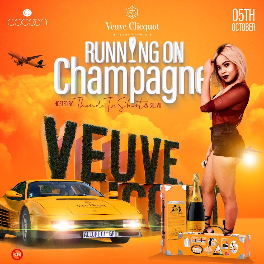JHBgigs's tweet photo. 5th of October 2018

Venue @Cocoonloungejhb

Hosted by @Thando_TooShort and 
@kuhlesilevu

@WAVEDAVE_ @OraisGolden

#AllureCL 
#RunningOnChampagne https://t.co/1thjUqeEIj