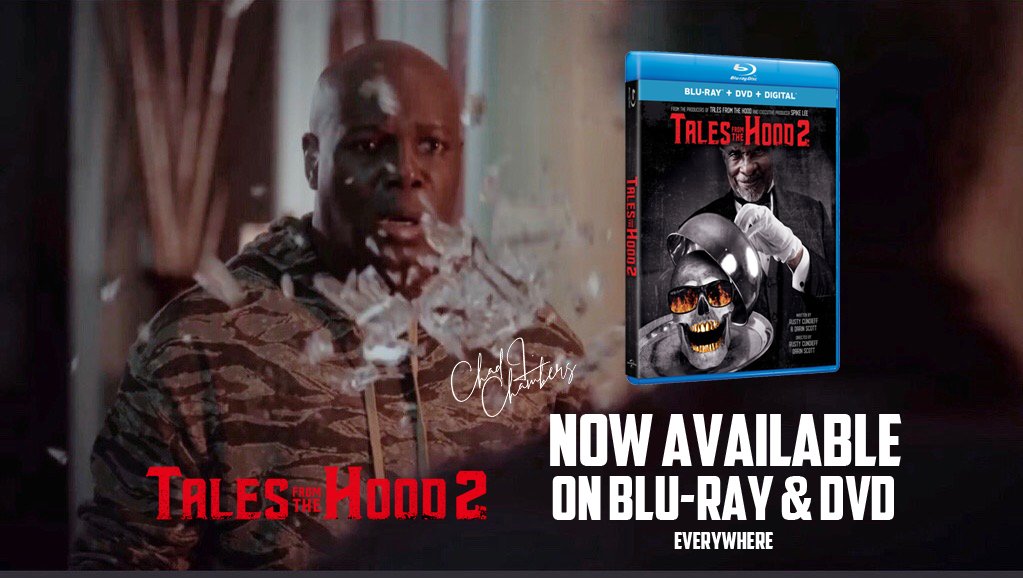 ChadLChambers's tweet photo. TODAY IS THE DAY! 🙌🏾 Catch me... Gore "the beardless one" in the release of "Tales from the Hood 2" on Blu-Ray &amp; DVD.
.
.
.
.
.
.
#actor #movie #film #tv #stage #singer #beard #bearded #beardgang #quotes #atlanta #dtla #nyc #artist2watch #humble #talesfromthehood https://t.co/hiMM07nI0F