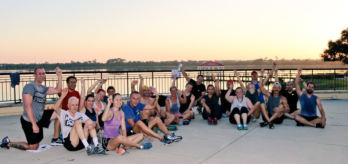 Nov_Project_ORL's tweet photo. October is for #pumpkinspice and #partnerpushups. Get a little of both tomorrow morning! 6:29 at the fountain by Lake Baldwin, 5:45 warmup https://t.co/0vQqxDFSk0