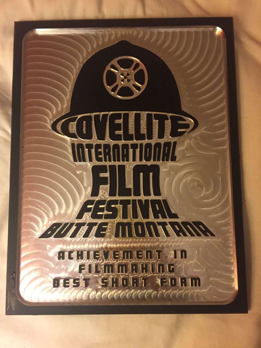 SO STOKED!! Our film has one it’s very first award at its first festival! <a href="/CHECKshortfilm/">CHECK</a> 💫 Thanks <a href="/CIFF_Butte/">CovelliteFilmFest</a> for having us♥️ (this fest is awesome, defs ‘check’ it out!) #womeninfilm #indiefilm #canadiancontent #ocd #MentalHealthAwareness #yvr #butte