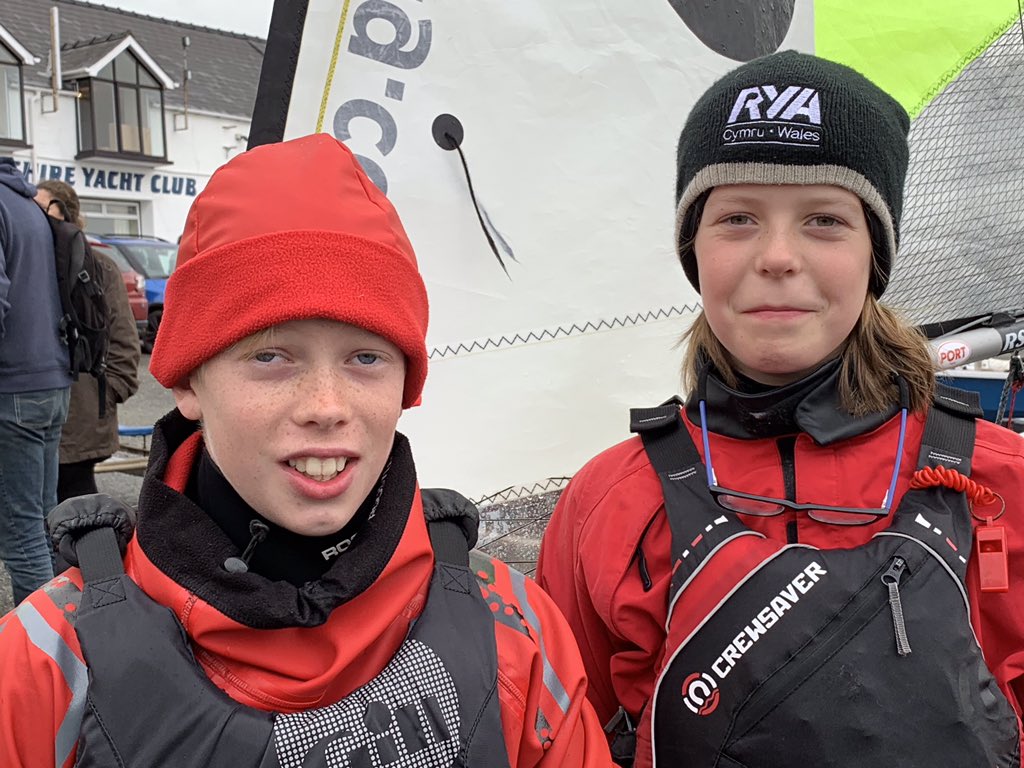 RydalPenSailing's tweet photo. Huge well done to Freddie MacLaverty &amp; Keira Luke who won 1st ‘Mixed RS Feva Pairing’ and 2nd place overall in the RS Feva fleet, at the RYA ‘British Youth Sailing’ Welsh Regional Championships held at Pembrokeshire Yacht Club last weekend. #leading #supersailors #RPEffect https://t.co/05Qq4iIKZ6