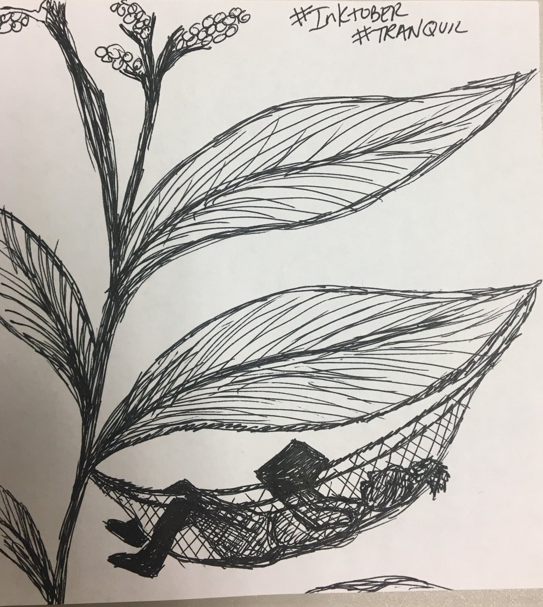 #Inktober #Tranquil