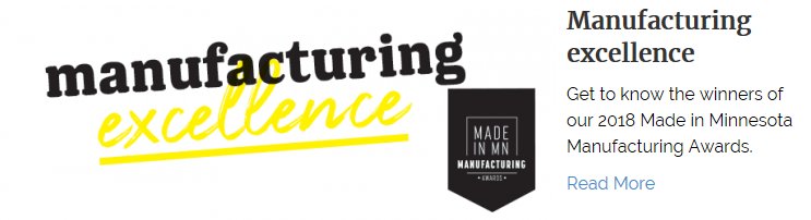 HutchEDA's tweet photo. Congratulations to Pride Solutions, named Best in Class for manufacturing excellence by Minnesota business magazine!https://t.co/mxGoscWZBz https://t.co/d0NwFMeyqs