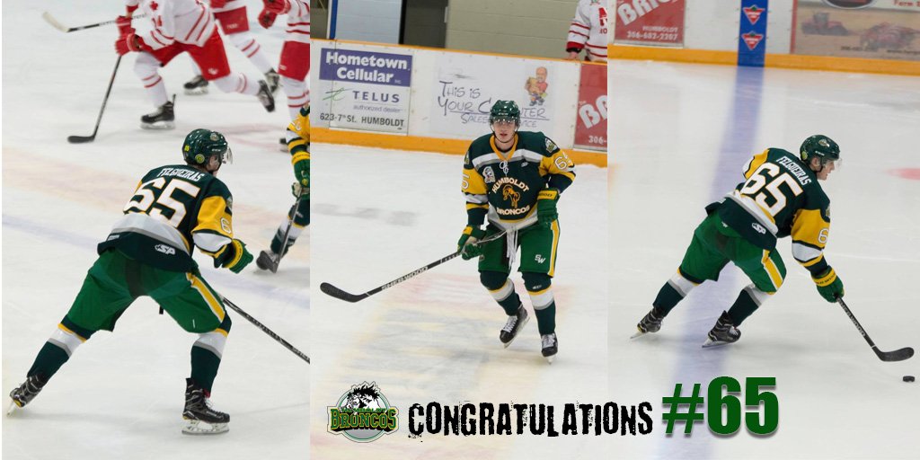 HumboldtBroncos's tweet photo. #65 of the Humboldt Broncos, @Chase7Felly, has been listed as 1 of 16 CJHL PLAYERS TO WATCH in the NHL Central Scouting preliminary list as a C Skater;  a possible 4th - 6th round draft pick 👍 Congratulations, Chase! https://t.co/NYPPfZVSxA