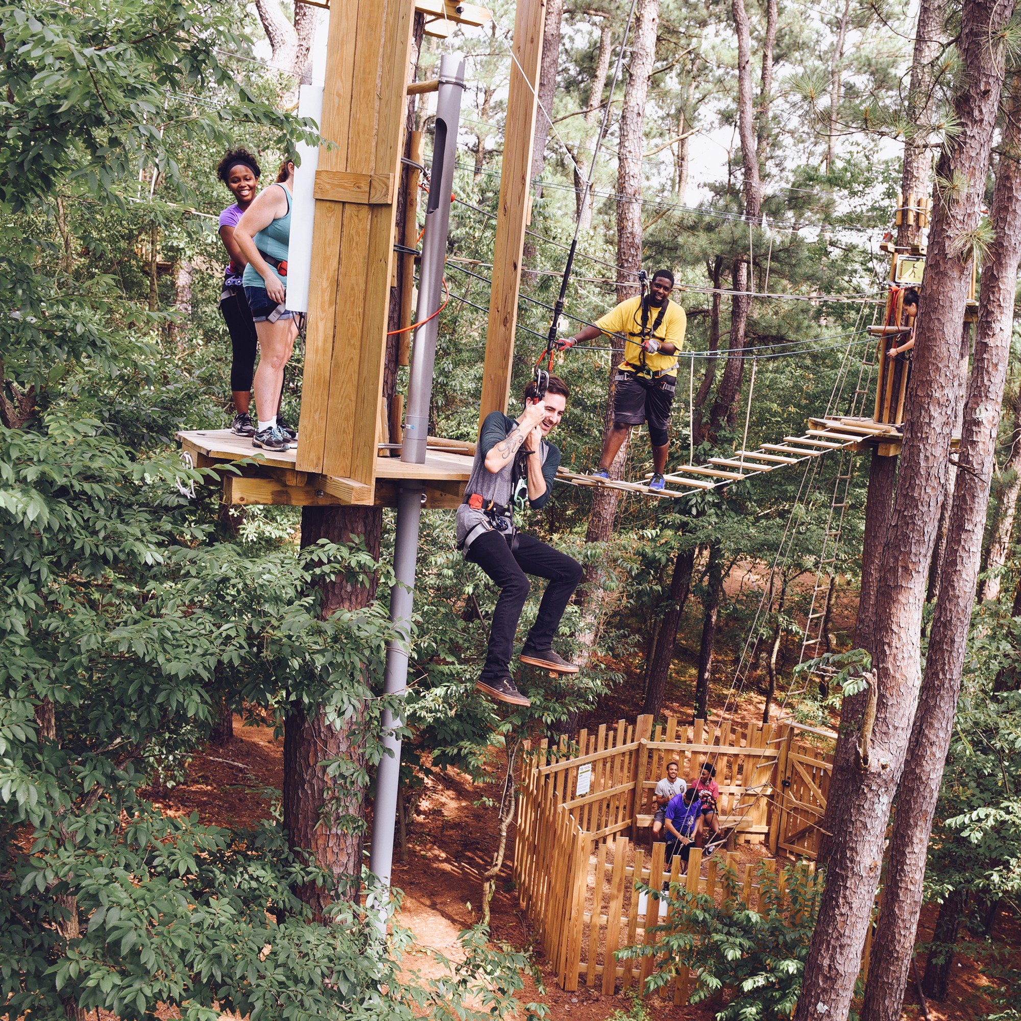 Go Ape Usa We Ve Got Friends In High Places Tarzanswing Goape Goapeusa Ziplining Zipline Adventure Outside Optoutside Bucketlist Livelifeadventurously Nature Adventure T Co Gtfc6win37