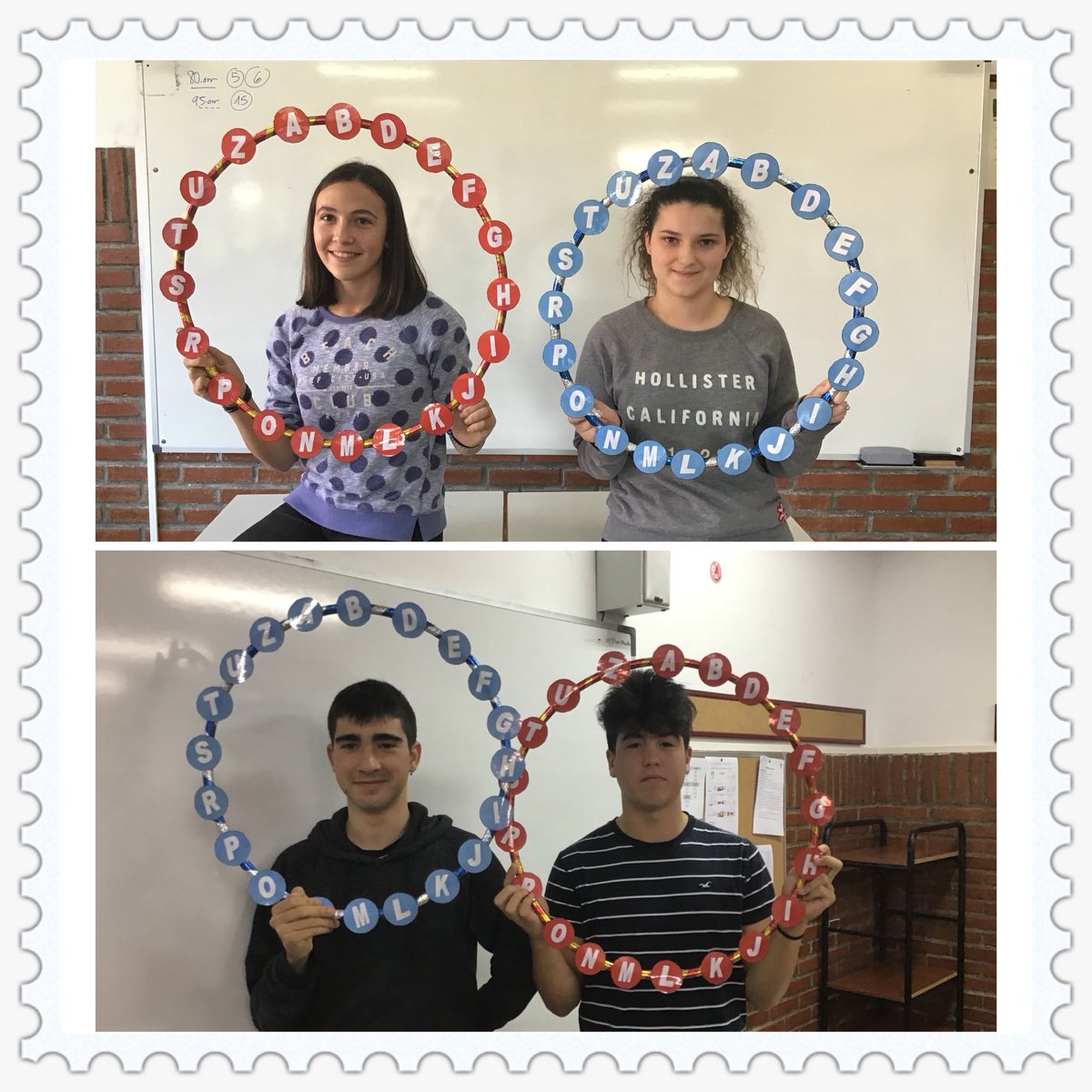 Julen26beg's tweet photo. Biologiako errepasoak formato berrian!! ROUND 1!!🔝🔝😃😃👍👍 Uxue-Oihane-Iñaki K-Iñaki C #biobatx1 #pasahitza #bioloko #Begoñazpi #biologia @pasapalabraT5 @ChristianG_7 https://t.co/jgBieqy9Y8