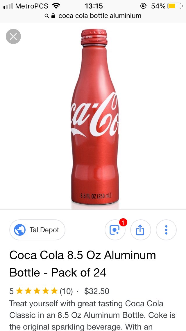 juliosorondo's tweet photo. Can I take a Coca Cola aluminum bottle in my carry on luggage? @AskTSA (just 1) https://t.co/5XEUZEaDkC