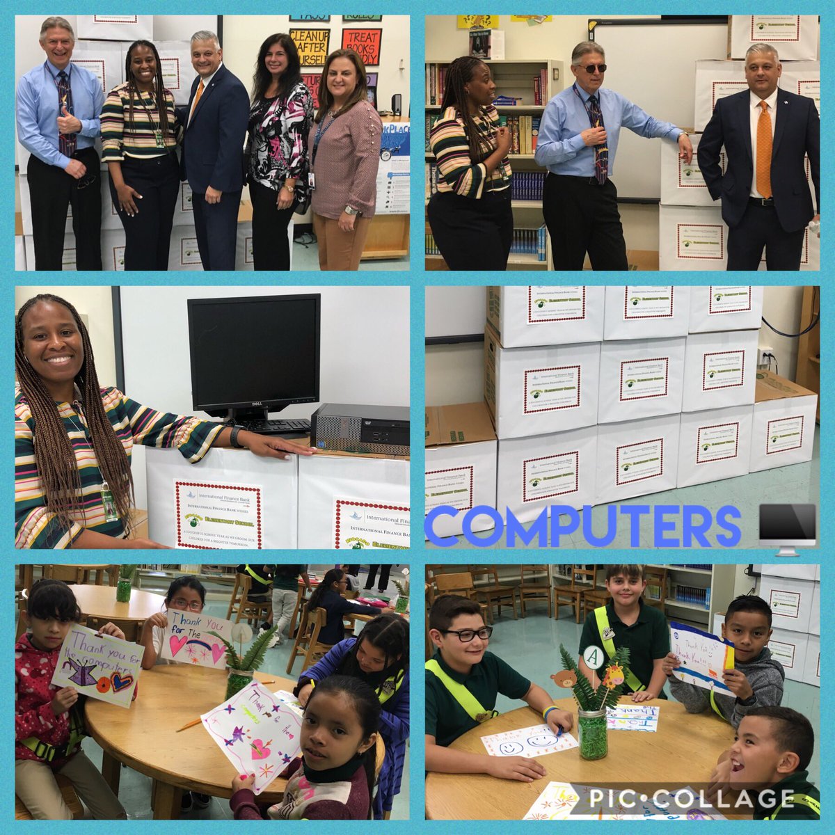 AvocadoAces's tweet photo. International Finance Bank donated computers today! Thank you for your support!! 🖥🤓#ComputersForEducation #ThankYou @MiamiSup @Larry_Feldman @MDCPSSouth @MDCPS https://t.co/5pKJXFRfSJ