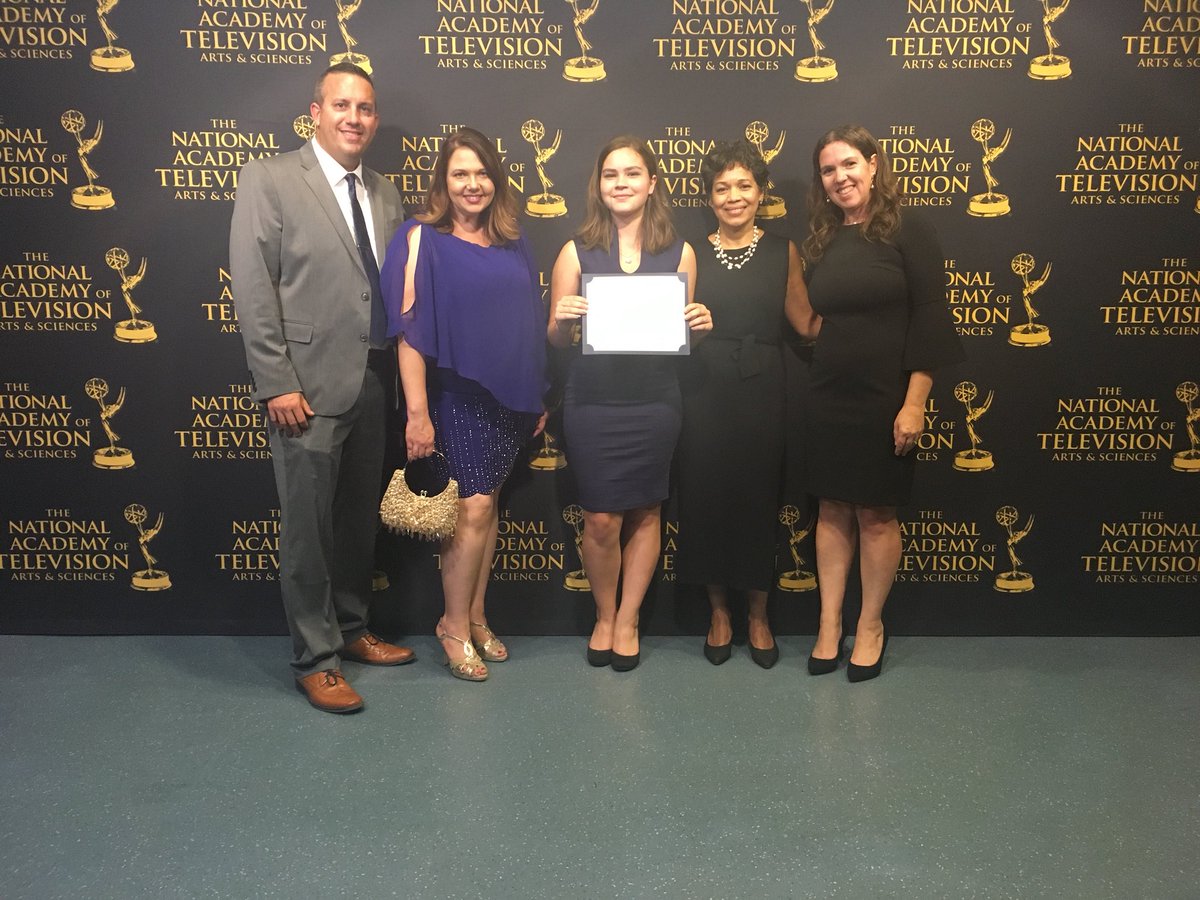 More from the <a href="/newsemmys/">News & Documentary Emmys</a>. Thank you <a href="/CBS/">CBS</a> for creating such a special opportunity for students!

@HWBlake <a href="/HCPSCTAE/">Dept of Career, Technical, and Adult Ed</a> <a href="/HillsboroughSch/">Hillsborough Schools</a> <a href="/SDHCMagnet/">HCPS Magnet Schools and Programs</a>