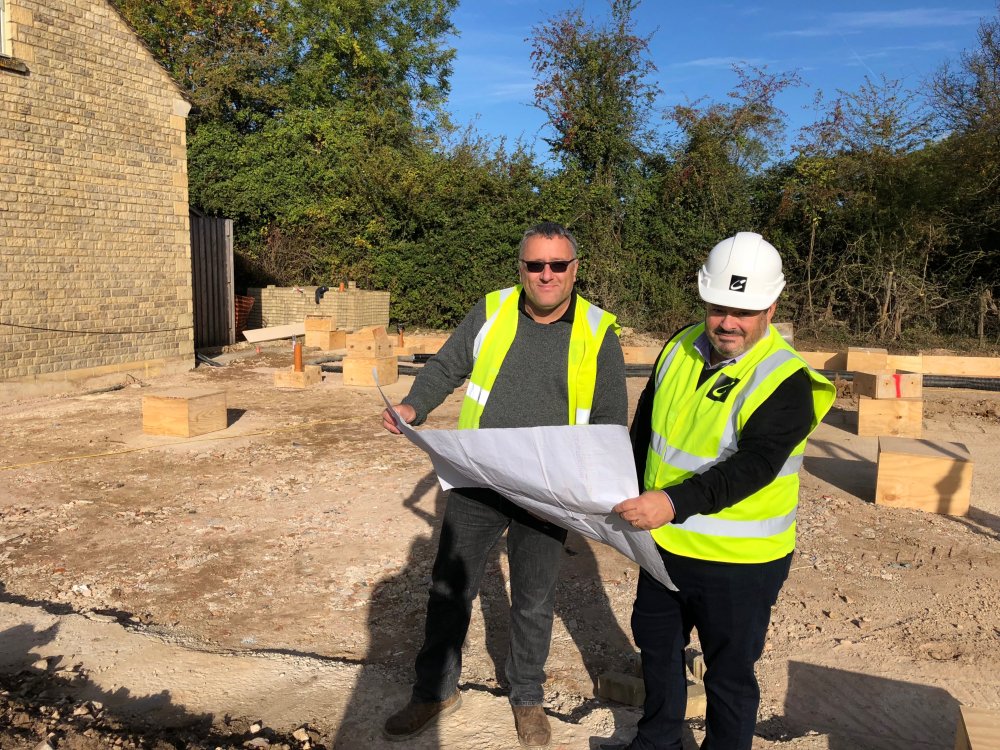 Cotswoldistill's tweet photo. If you’ve been to the distillery over the last couple of weeks, you’ll have spotted that we’ve finally broken ground on our new visitor centre. We’re planning on opening the new centre in the Spring and can't wait to welcome visitors into a bigger and more comfortable space. https://t.co/r7t4bf1qoB