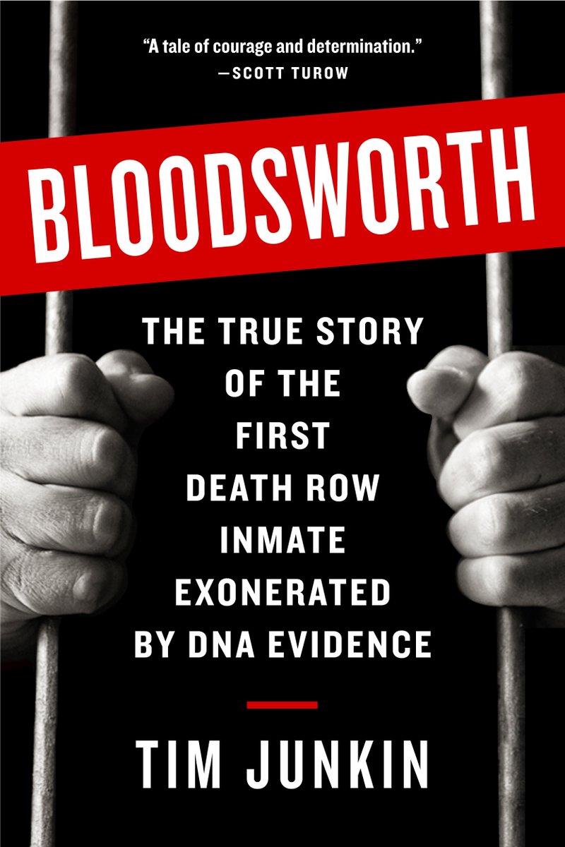 SoMdRegLibrary's tweet image. "Bloodsworth" author, Tim Junkin, will be signing books following the free #1Md1Bk event tomorrow night at Leonardtown High School.