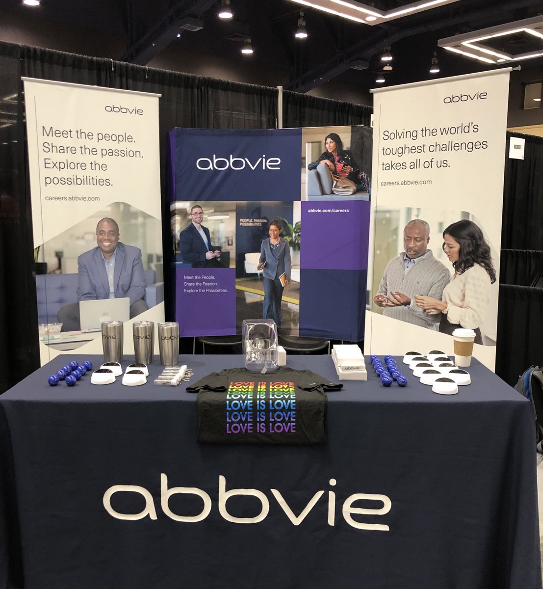 The <a href="/AbbVieUS/">AbbVie US</a> #PRIDE ERG team is proud to be a sponsor of  @OutandEqual 2018 Workplace Summit. Visit us in the Engagement Center! #outandequal #LGBTQ #DiversityandInclusion #Abbvie #loveislove <a href="/abbvie/">AbbVie</a>