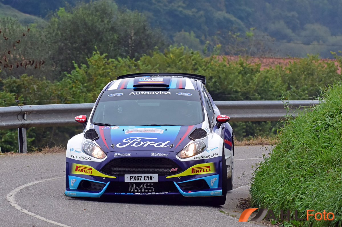 AHLFoto's tweet photo. Miguel Fuster/Nacho Aviñó-Ford Fiesta R5 Ganadores del Rally Villa de Llanes https://t.co/weOHV05HmT