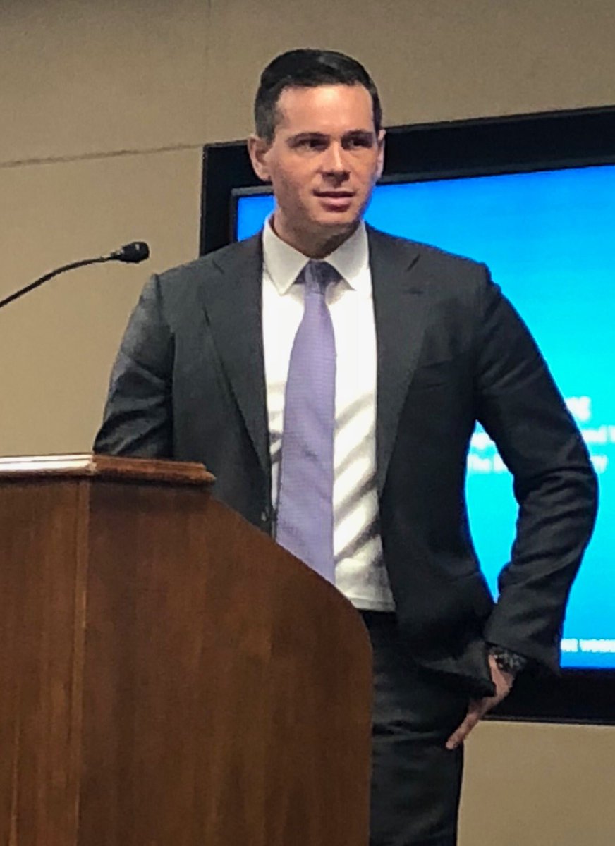 FSlazer's tweet photo. Boeing’s Dave Young; the new Perkins Act authorizes funding for career and technical education which is essential to increasing the pipeline of high paid manufacturing employees. #NADworkforce https://t.co/2mvpTpFd9A